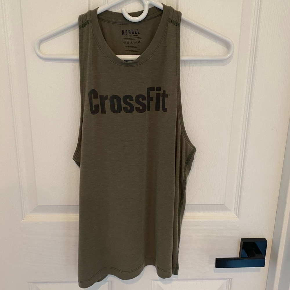 NoBull CrossFit High-Neck tank top